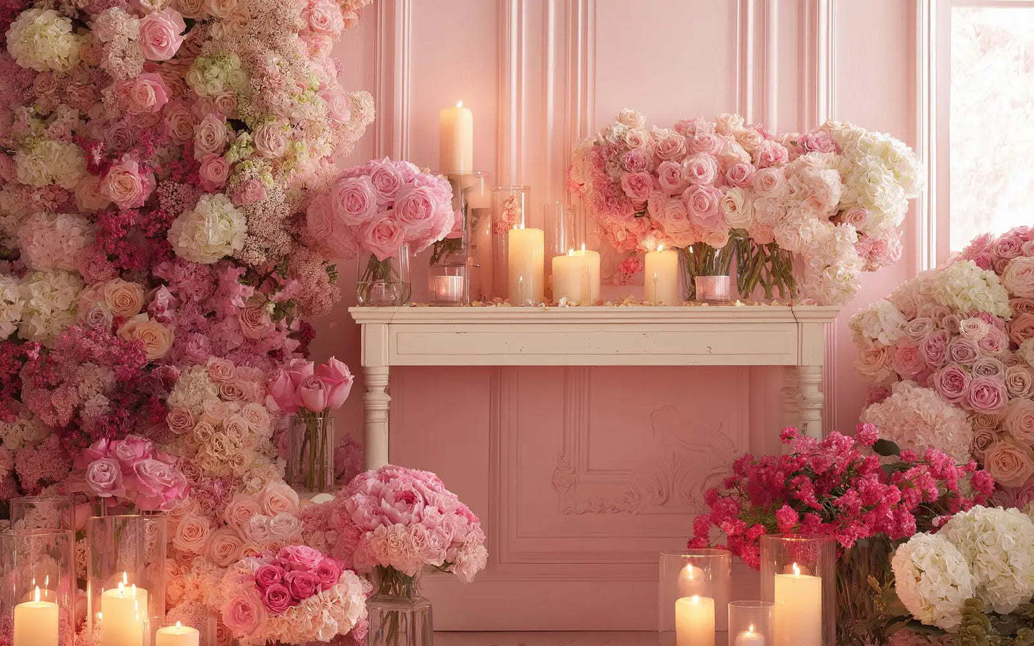 Romantic Flower Room