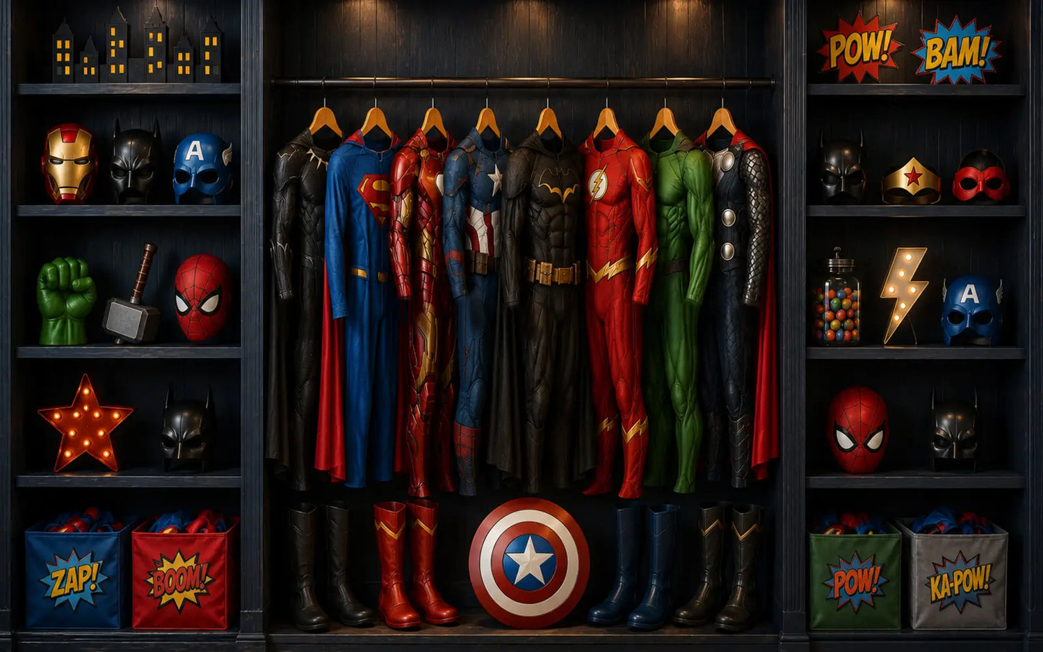 Superhero Closet