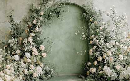 Mint Floral Arch