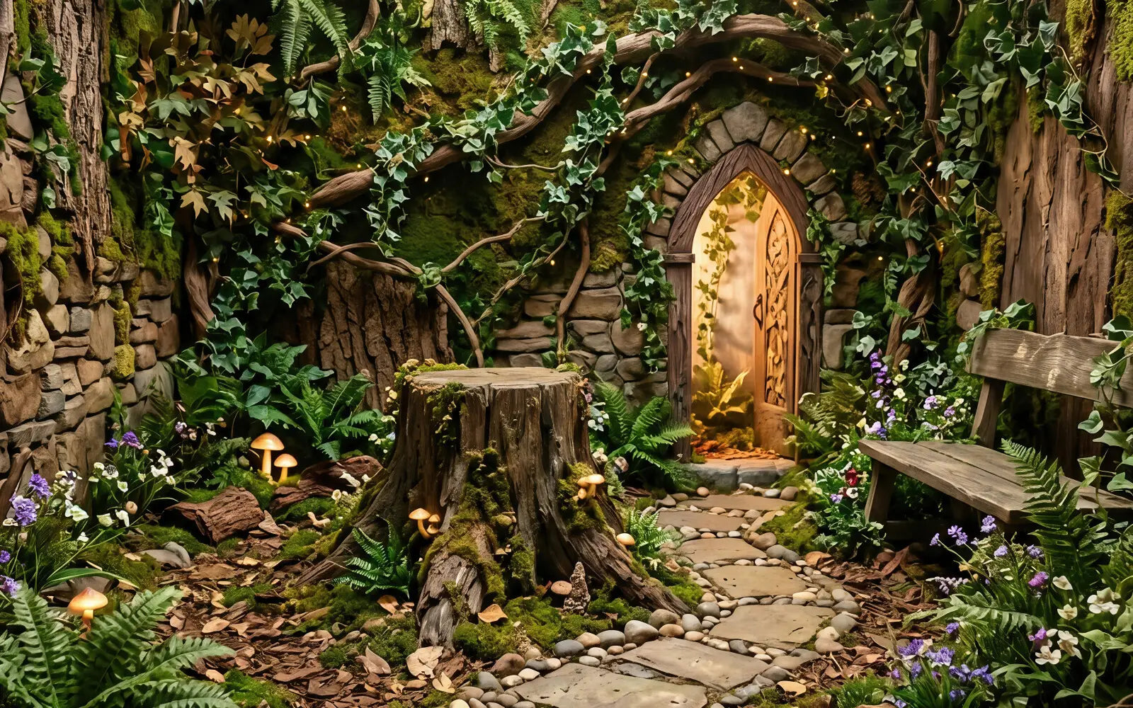 Laura Dark Fairy House III