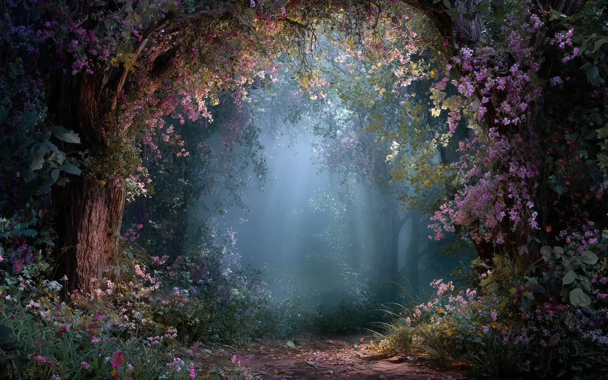 Purple Enchanted Forest
