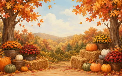 A View Of Fall Foliage