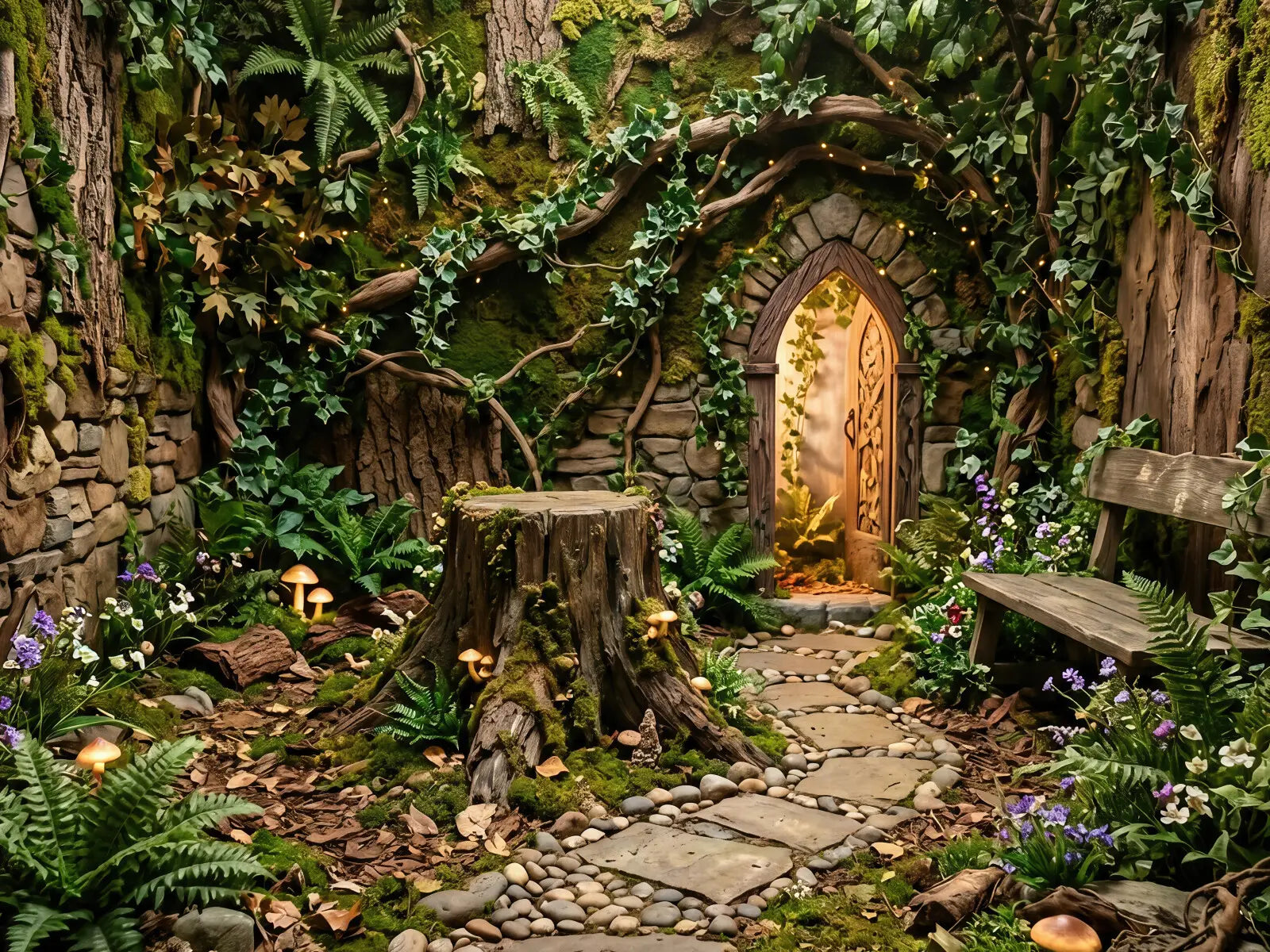 Laura Dark Fairy House III