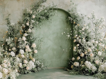 Mint Floral Arch