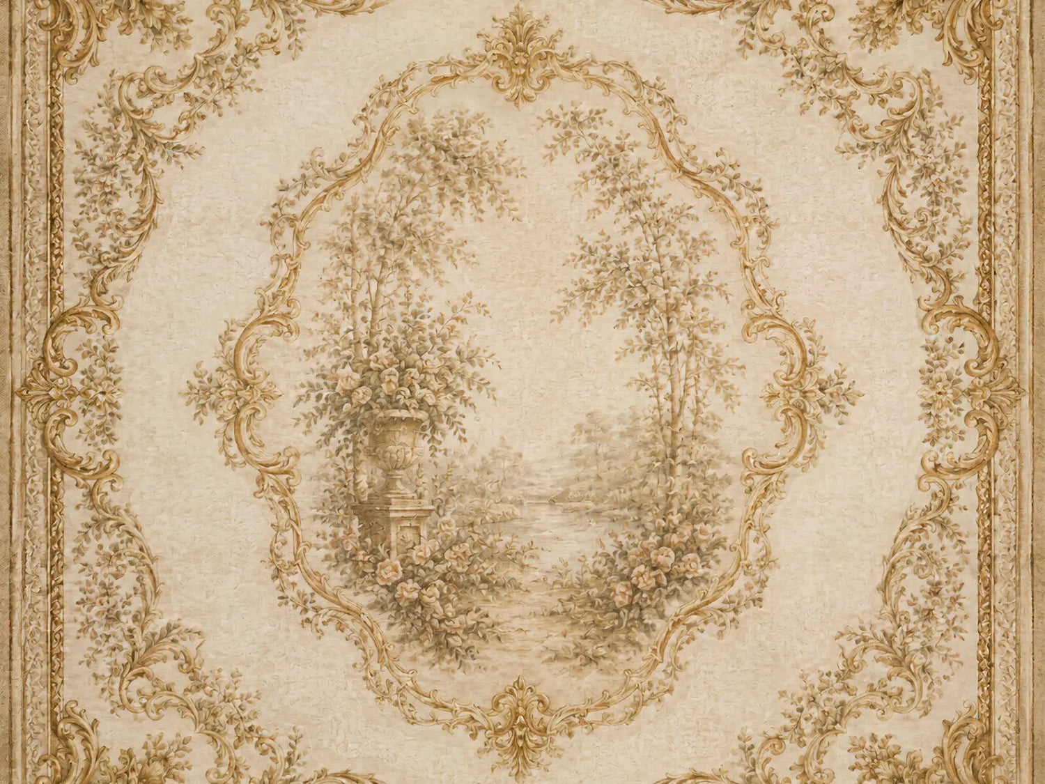 Laura Dark Rococo Rug