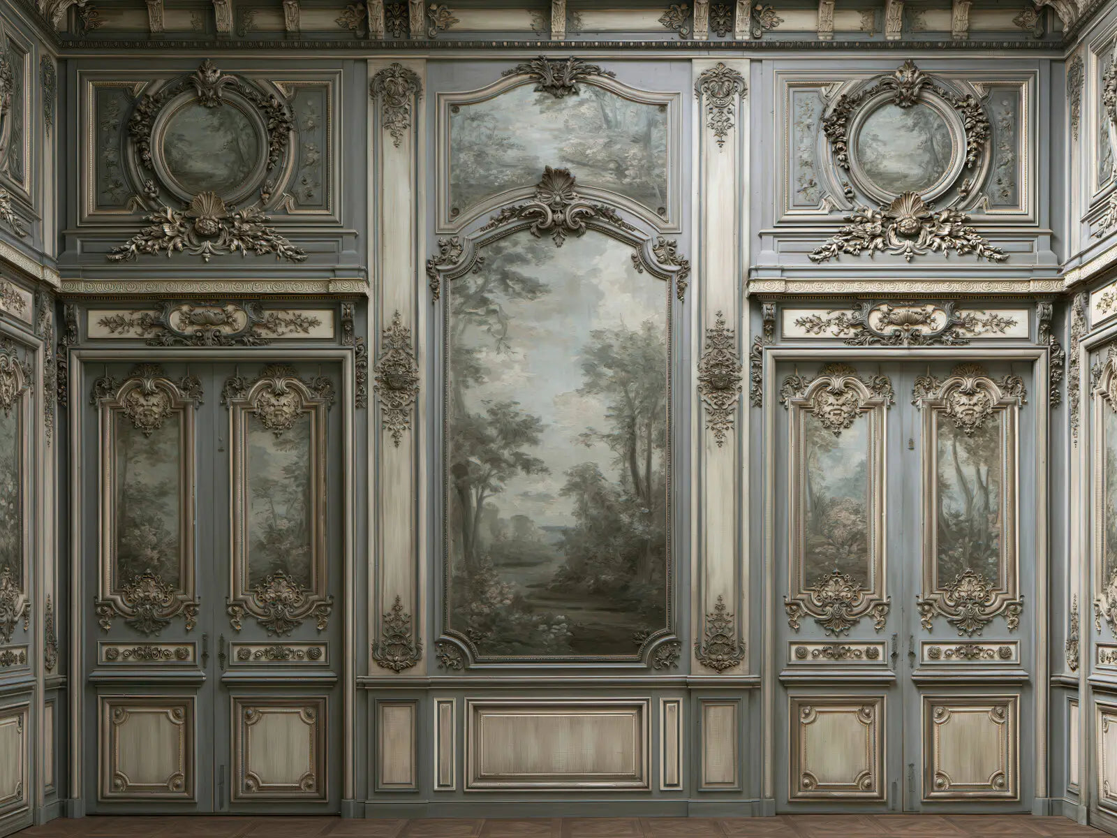 French Chateau 10x8