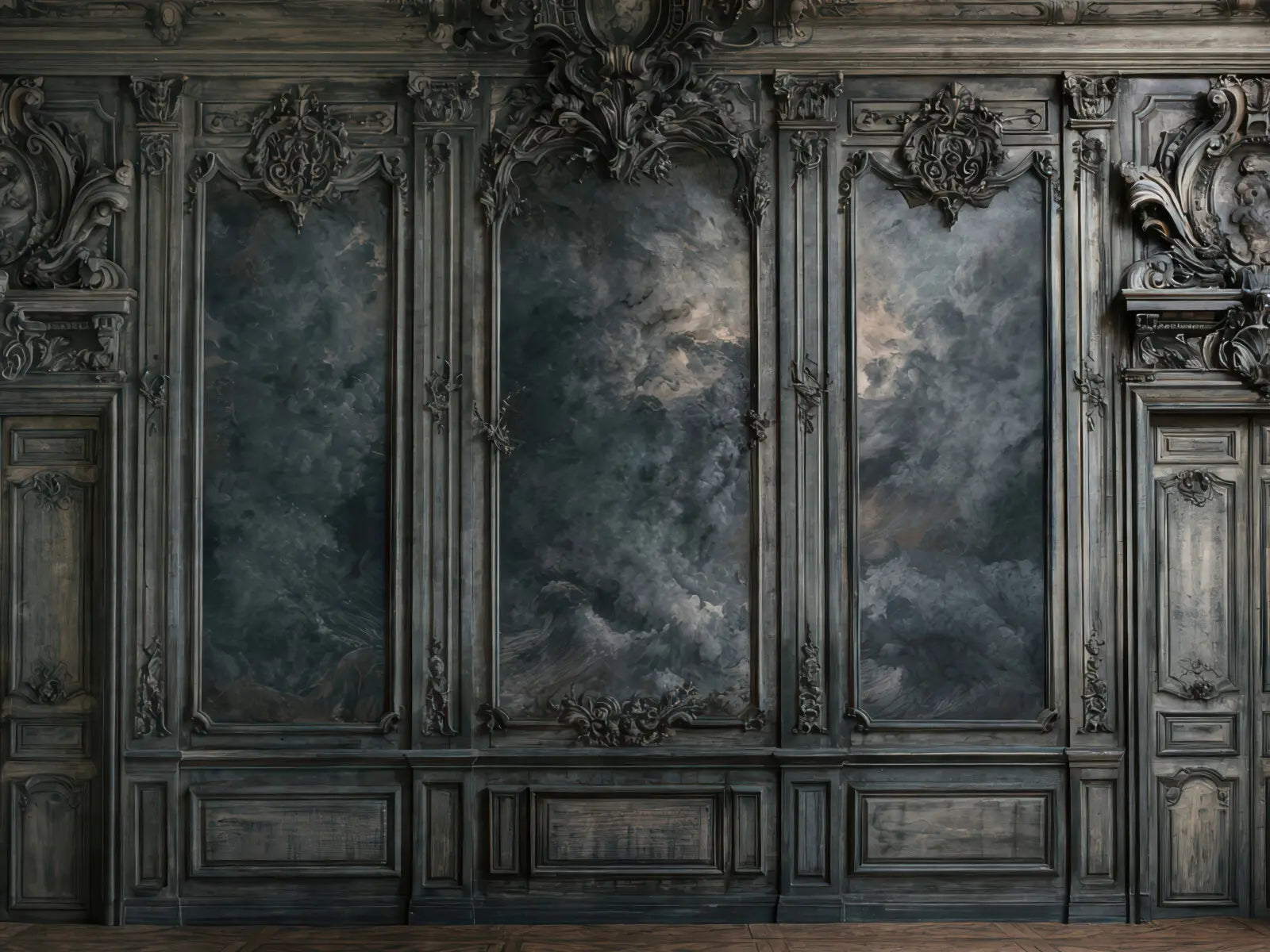 French Tromp Loeil Wall III
