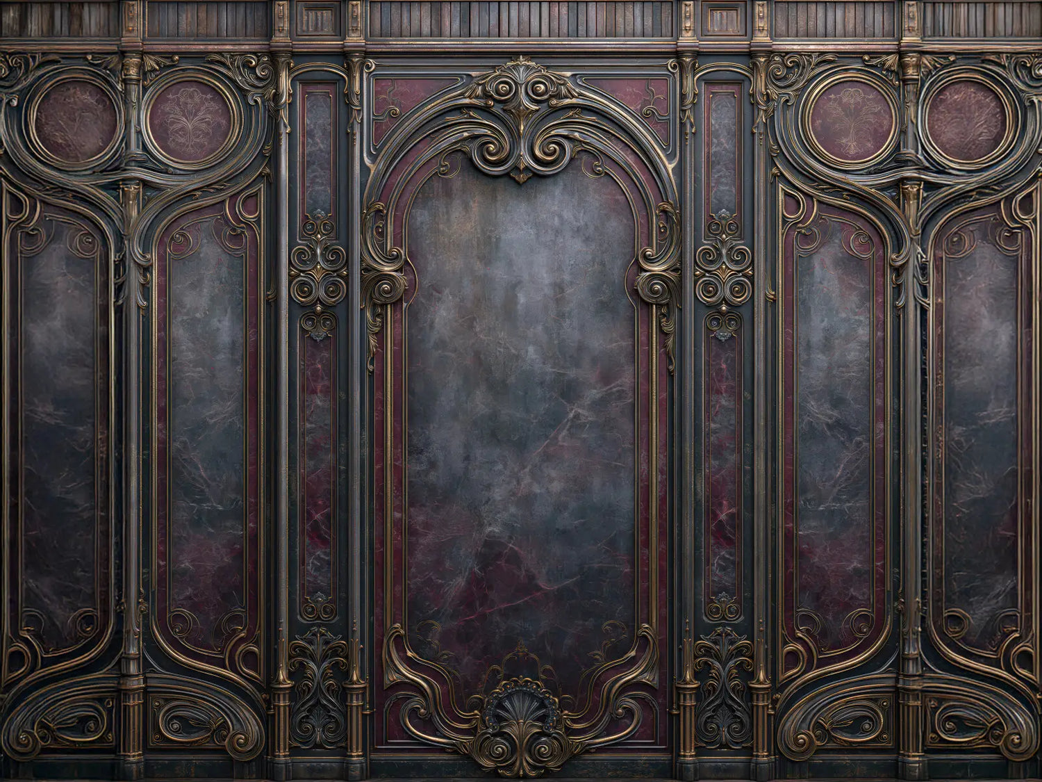 Art Nouveau Wall I