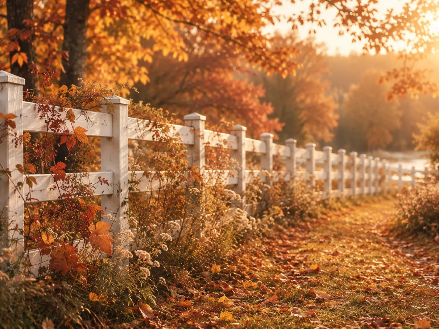 Fall Fenceline