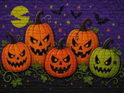 Haunted Halloween Bricks