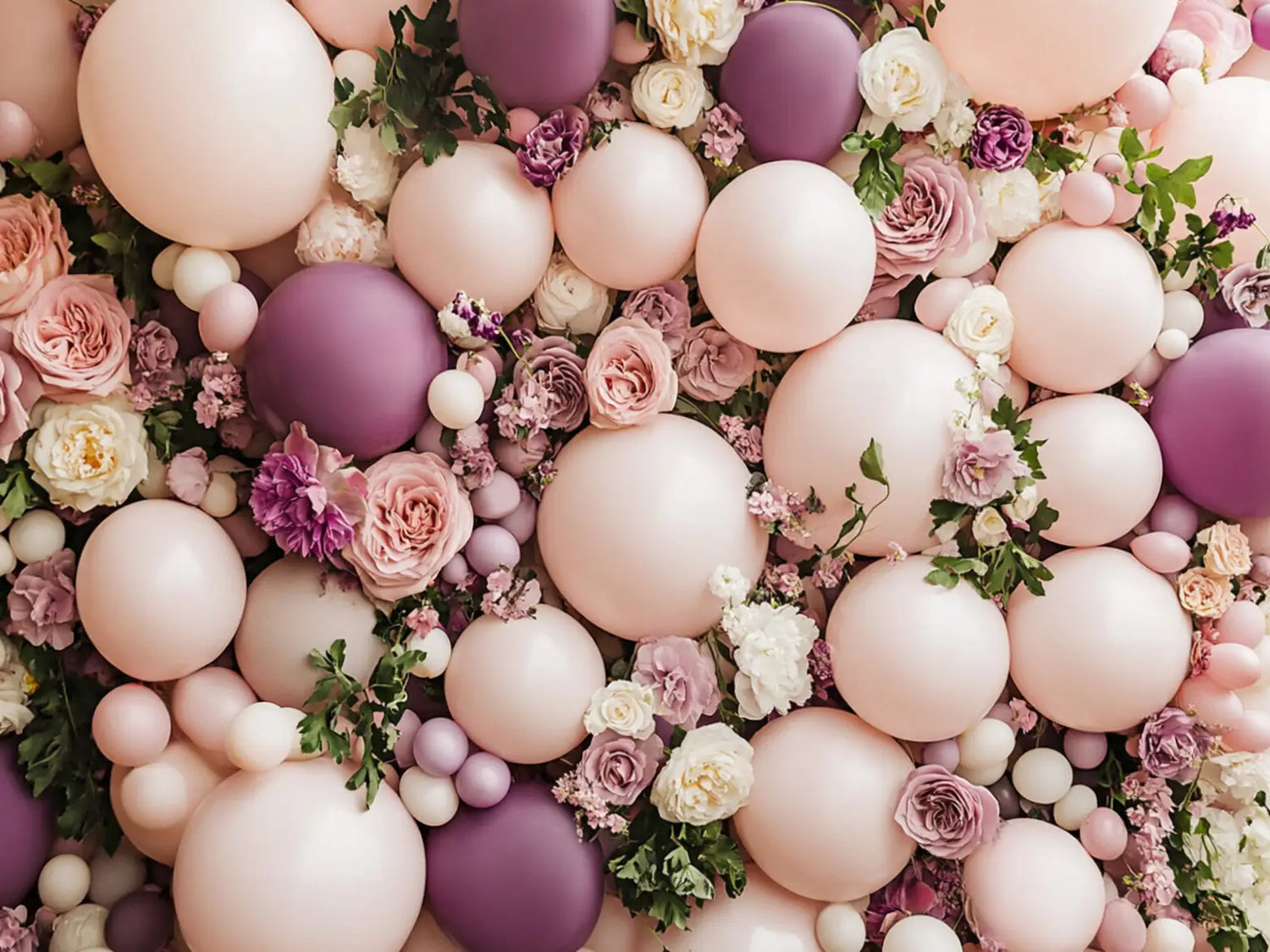 Balloons  Bouquets Mauve