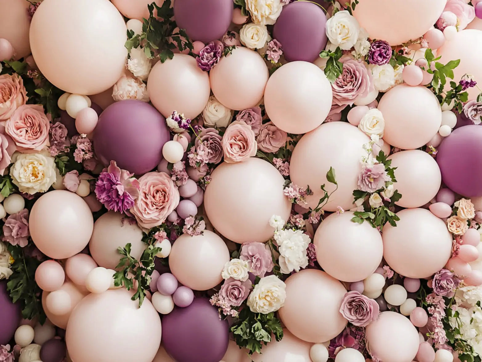 Balloons  Bouquets Mauve