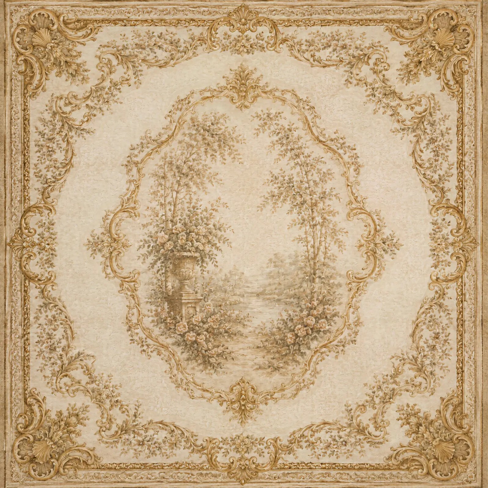 Laura Dark Rococo Rug
