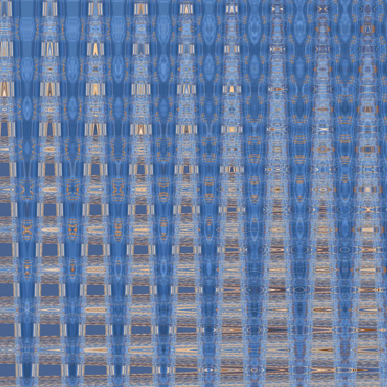 Woven Blue