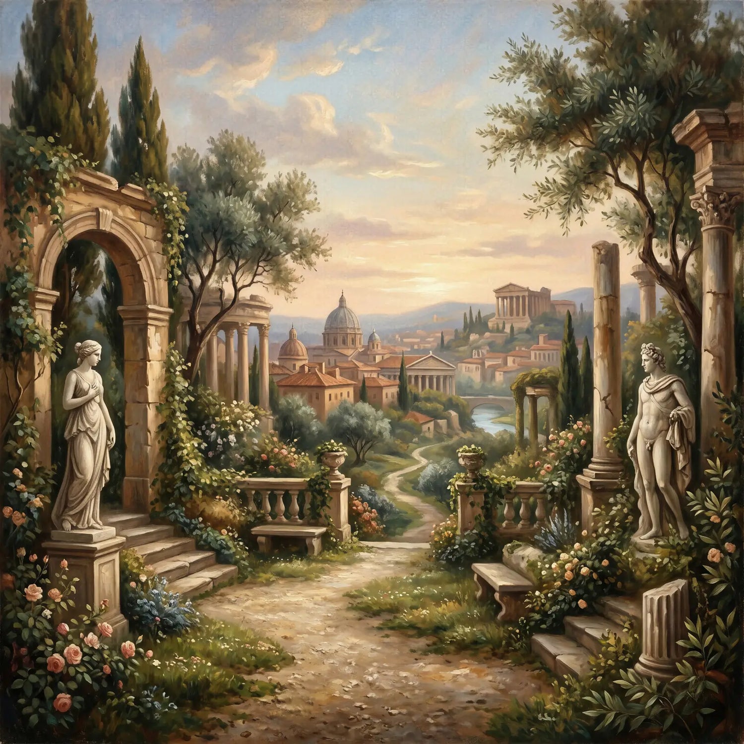 Laura Dark Greek Village 1