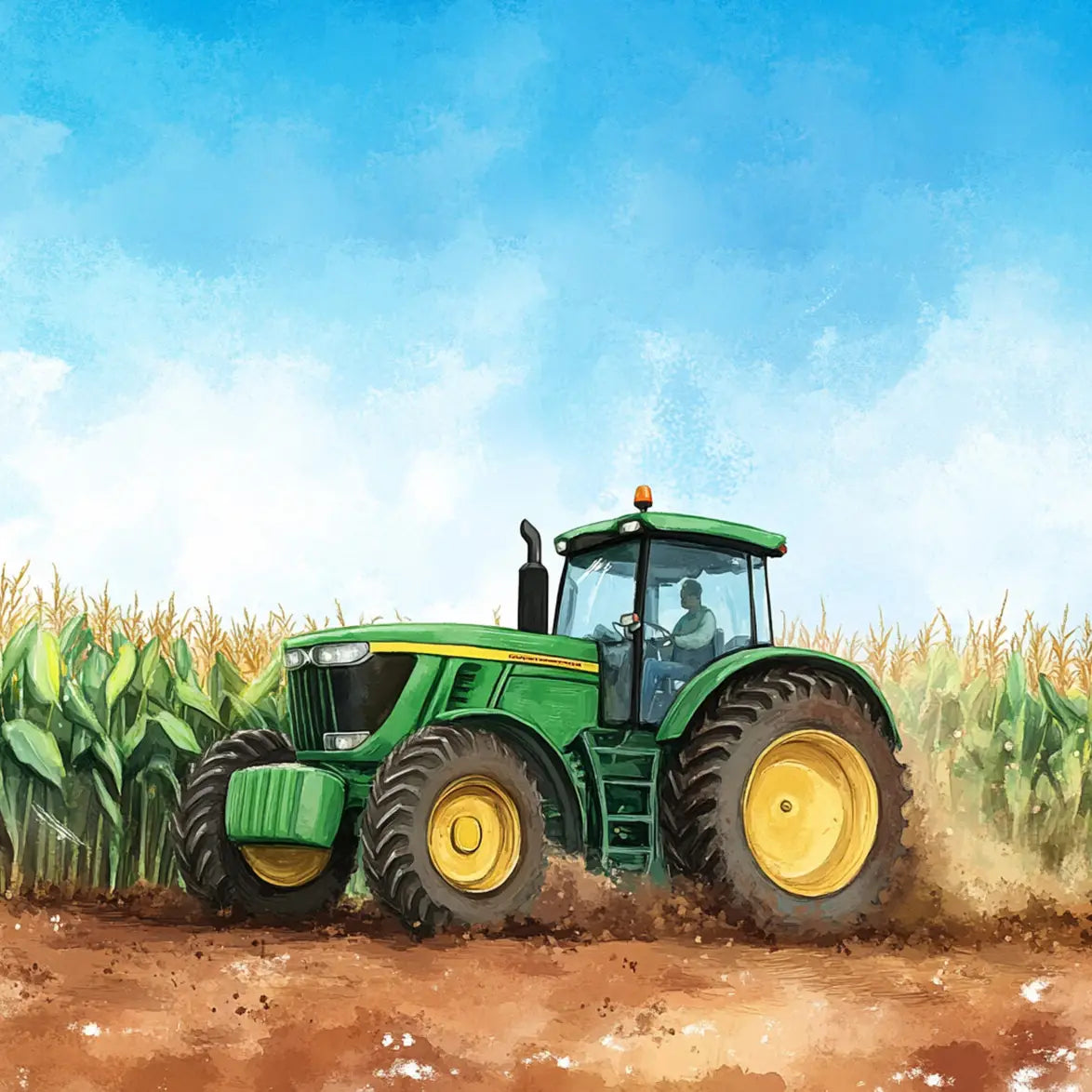 Tilling Tractor