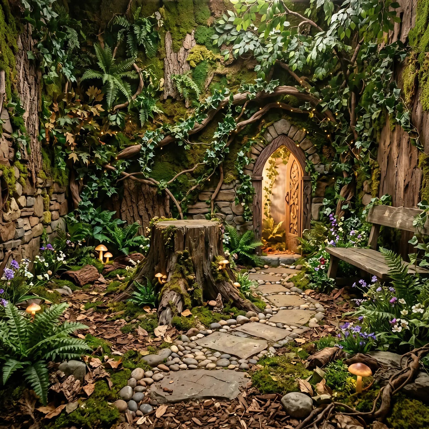 Laura Dark Fairy House III