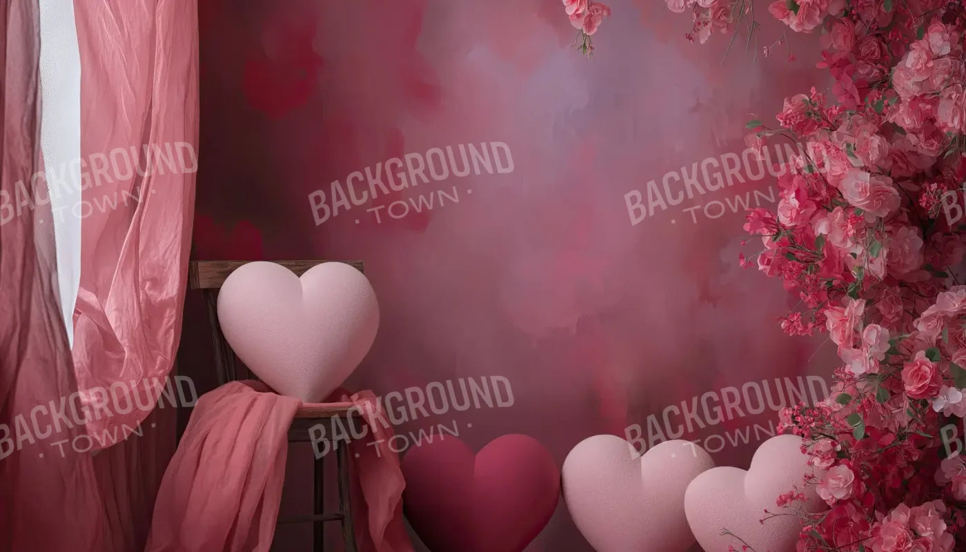 A Gathering Of Hearts 14’x8’ UltraCloth (168 x 96 inch) Backdrop