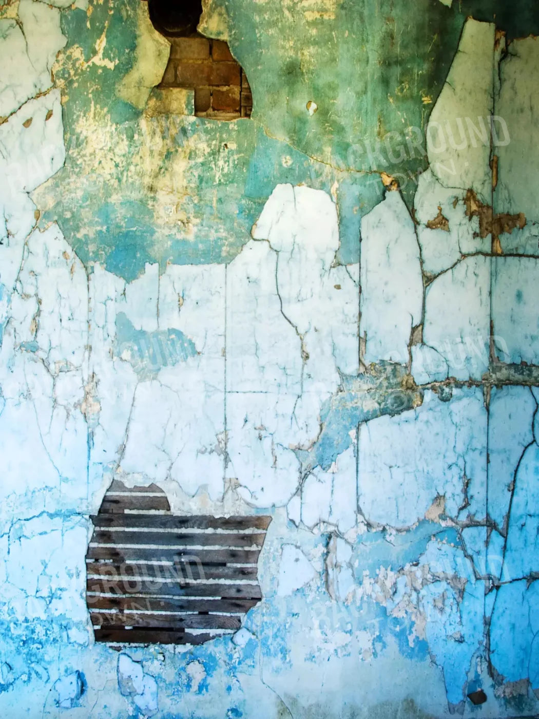 Abandoned 5X68 Fleece ( 60 X 80 Inch ) Backdrop