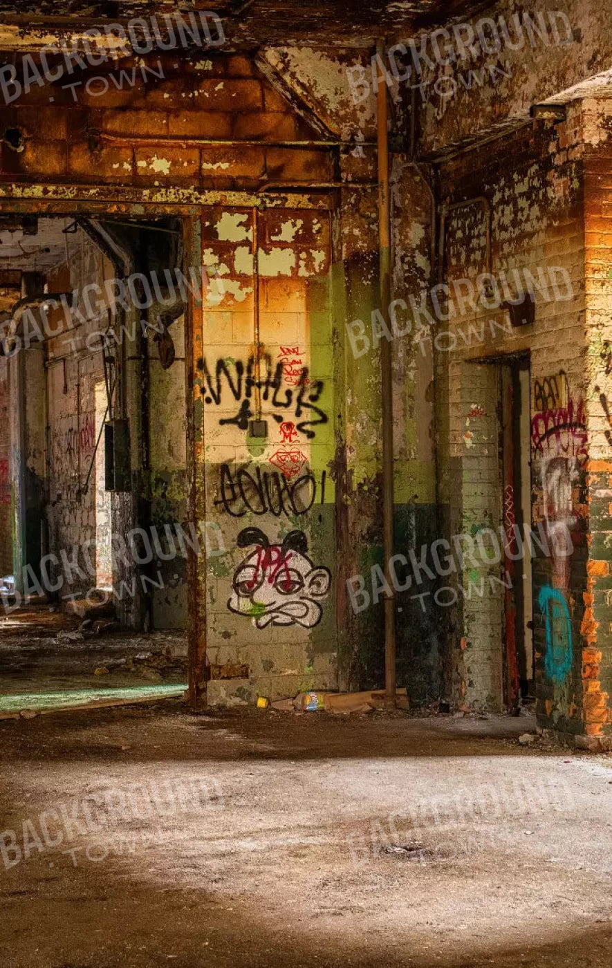 Abandoned Halls 10X16 Ultracloth ( 120 X 192 Inch ) Backdrop