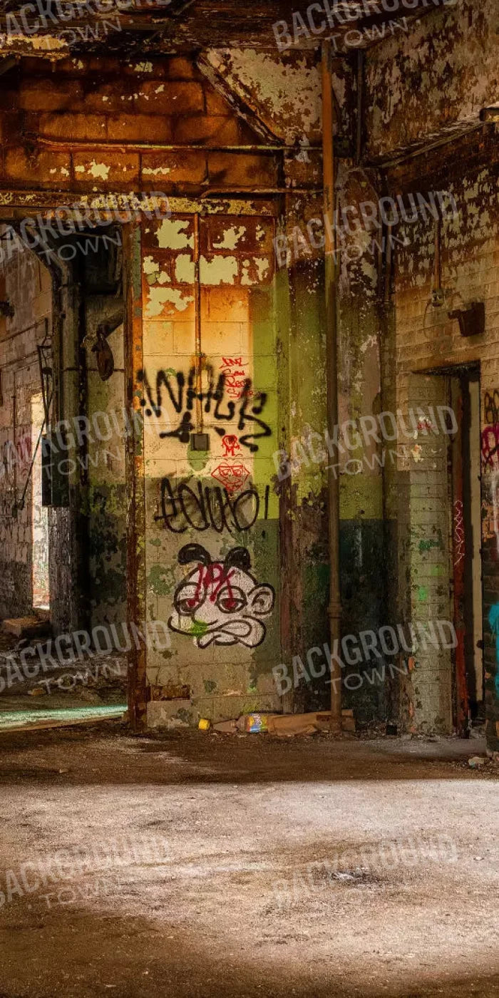 Abandoned Halls 10X20 Ultracloth ( 120 X 240 Inch ) Backdrop