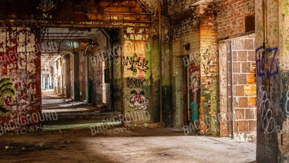 Abandoned Halls 14X8 Ultracloth ( 168 X 96 Inch ) Backdrop