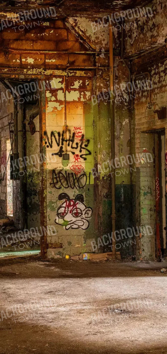 Abandoned Halls 8X16 Ultracloth ( 96 X 192 Inch ) Backdrop