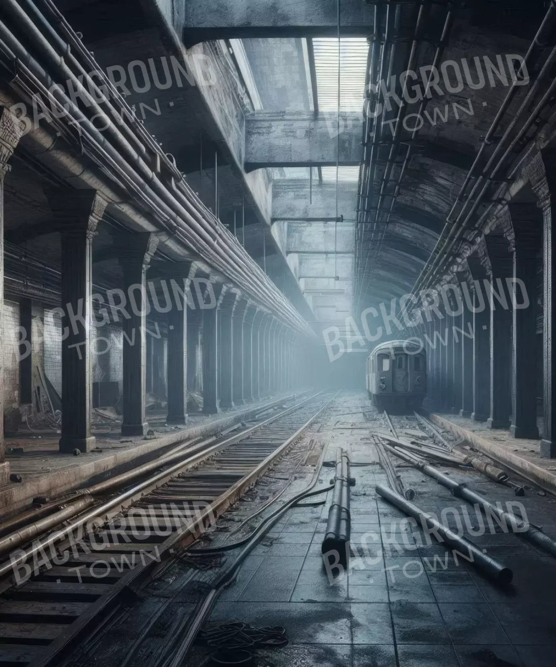 Gray Black White Backdrop for Photography