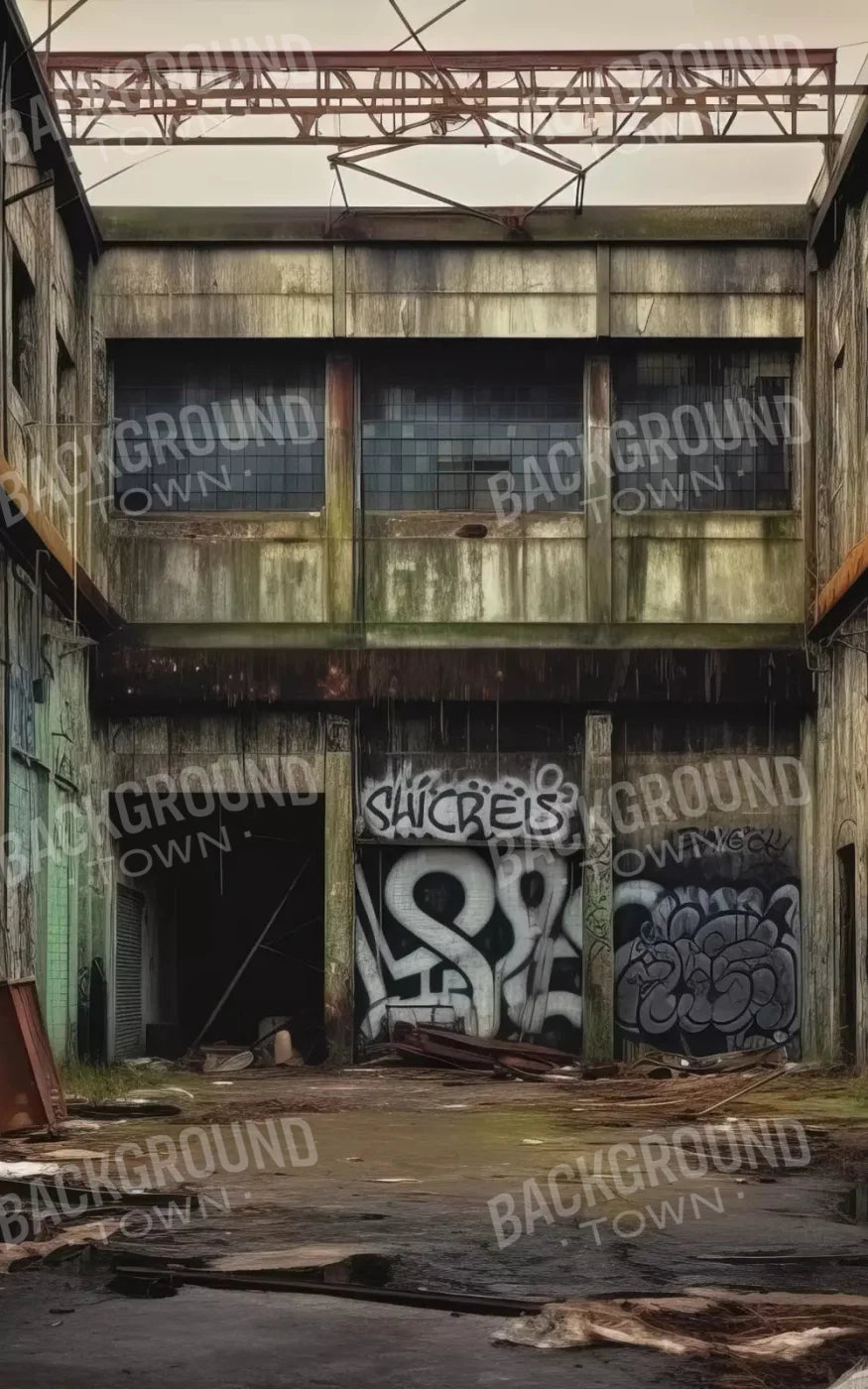 Abandoned Warehouse Ii 9X14 Ultracloth ( 108 X 168 Inch ) Backdrop