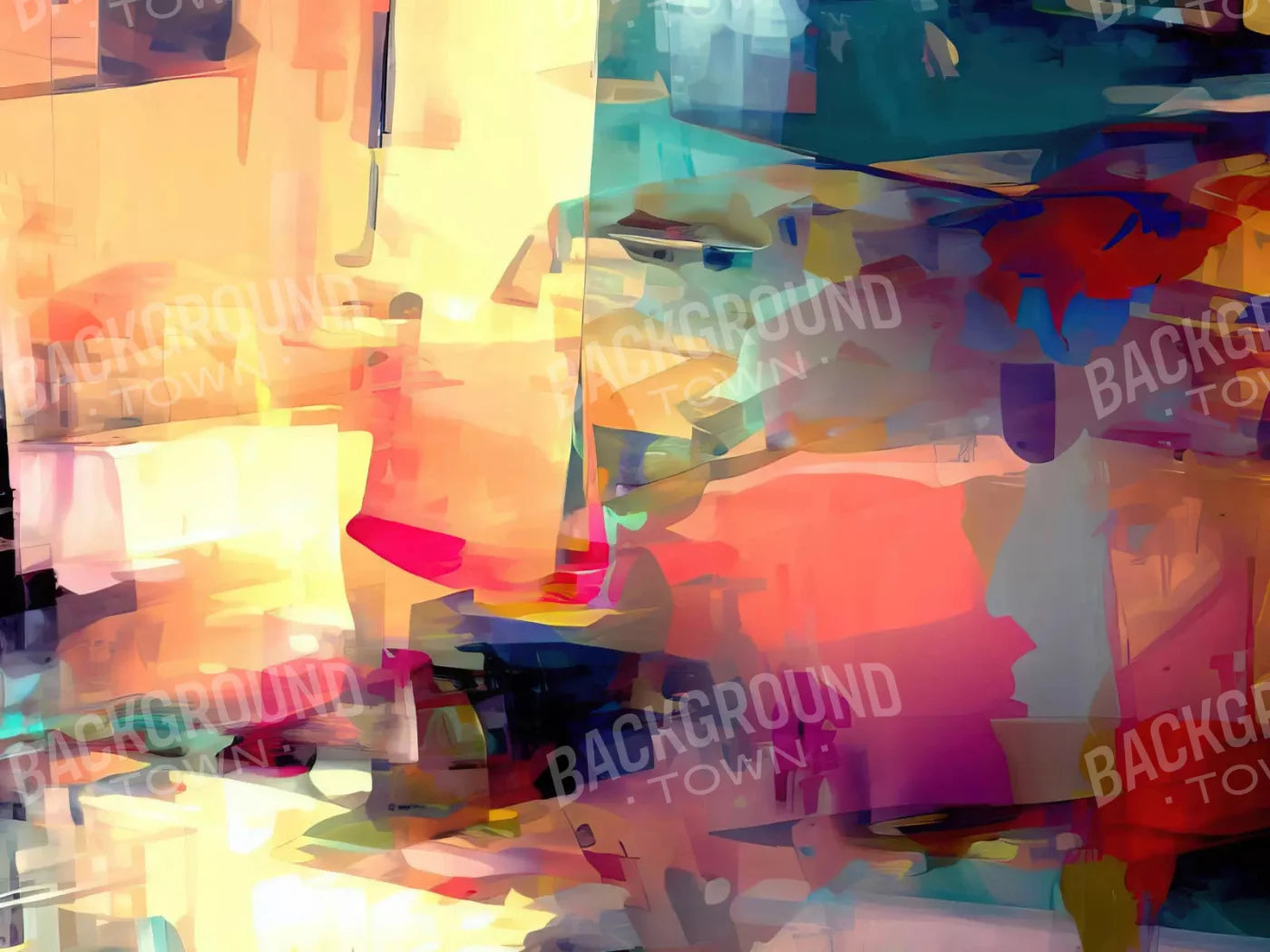 Abstract 10X8 Fleece ( 120 X 96 Inch ) Backdrop