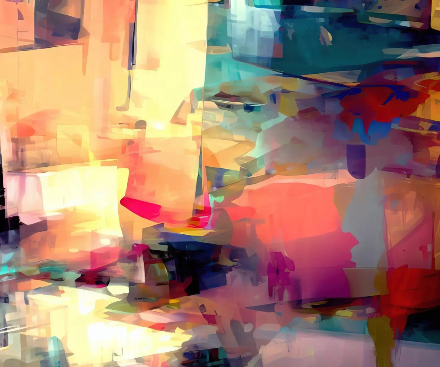 Abstract 5X42 Fleece ( 60 X 50 Inch ) Backdrop