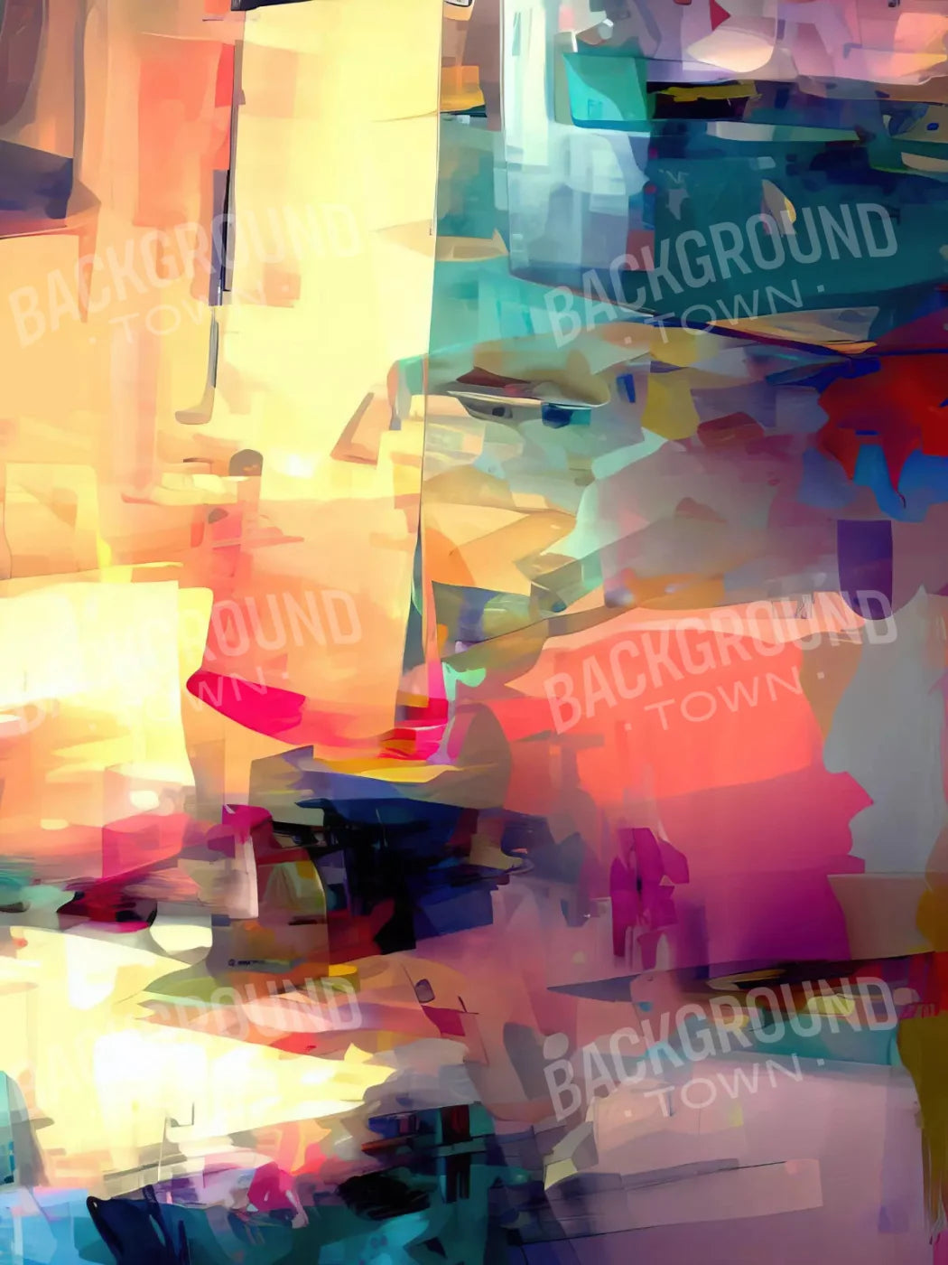 Abstract 5X68 Fleece ( 60 X 80 Inch ) Backdrop