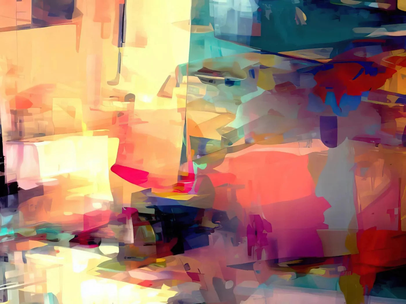 Abstract 68X5 Fleece ( 80 X 60 Inch ) Backdrop