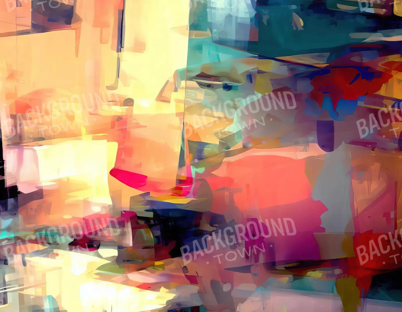 Abstract 8X6 Fleece ( 96 X 72 Inch ) Backdrop