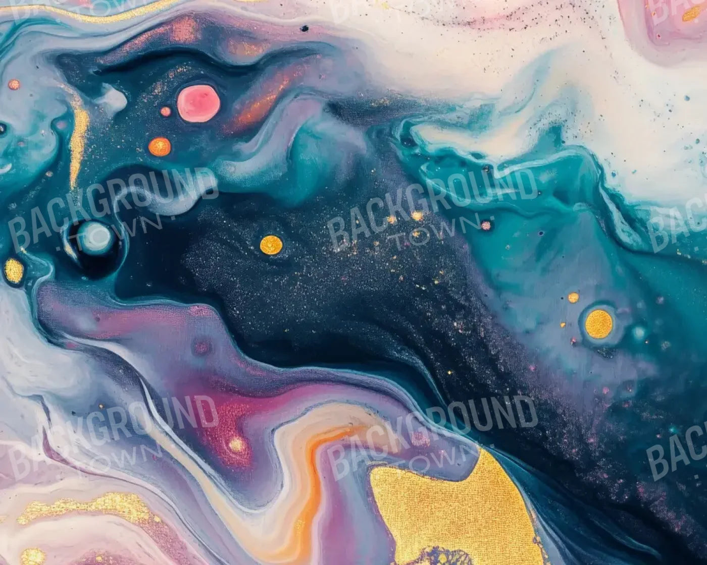 Abstract Art Painting 10’x8’ Fleece (120 x 96 inch) Backdrop