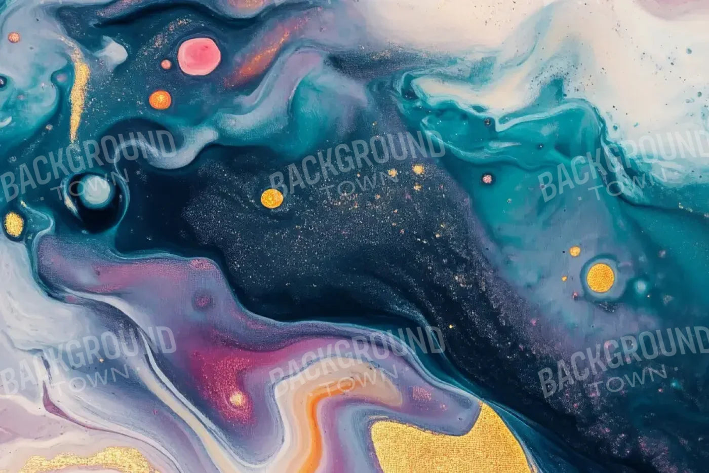 Abstract Art Painting 12’x8’ UltraCloth (144 x 96 inch) Backdrop