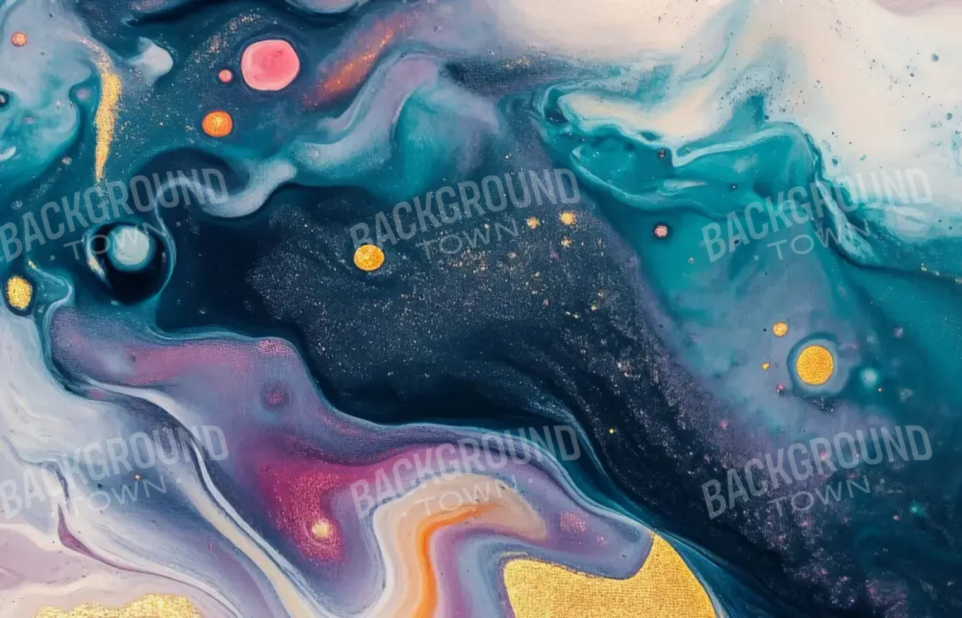 Abstract Art Painting 14’x9’ UltraCloth (168 x 108 inch) Backdrop