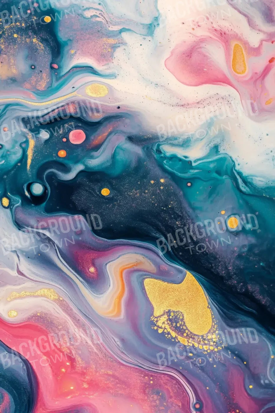 Abstract Art Painting 8’x12’ UltraCloth (96 x 144 inch) Backdrop