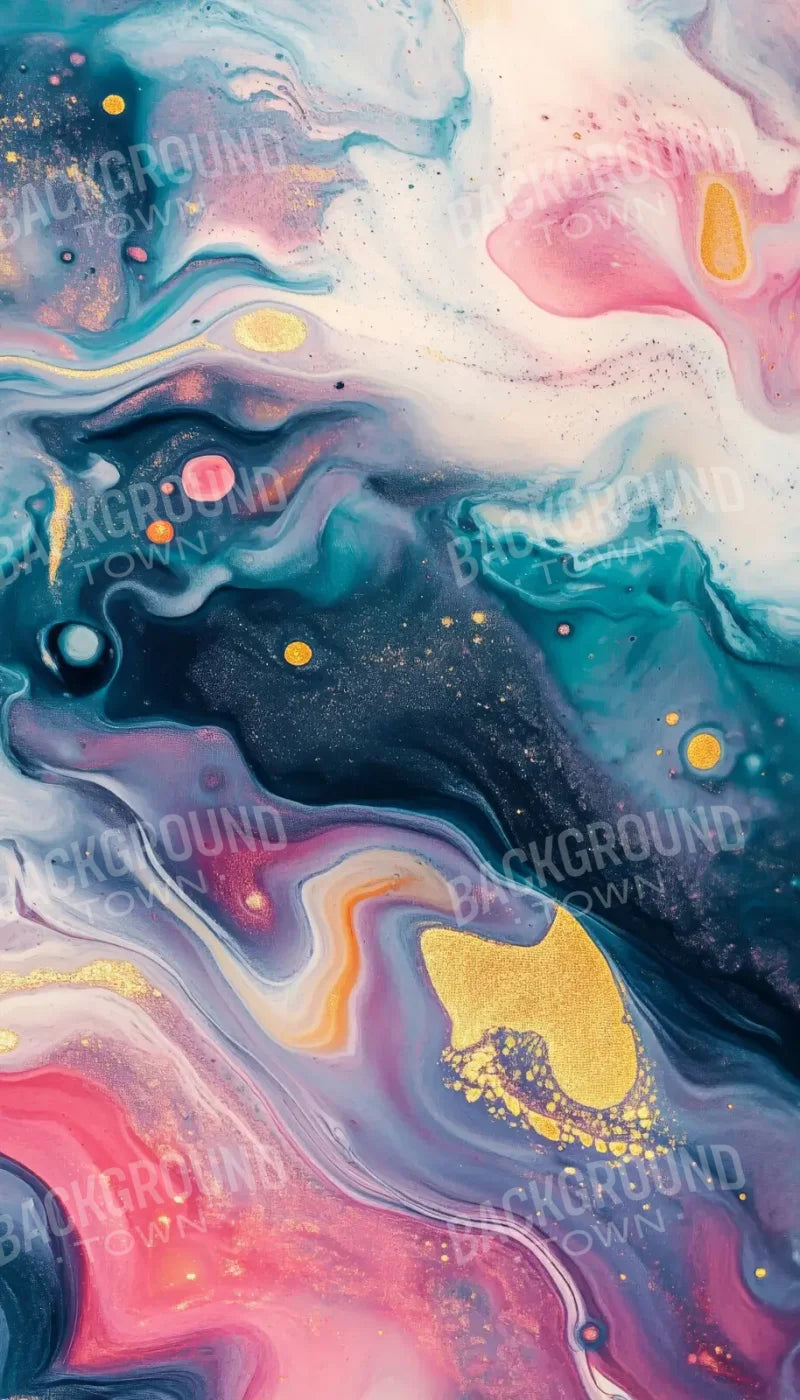 Abstract Art Painting 8’x14’ UltraCloth (96 x 168 inch) Backdrop