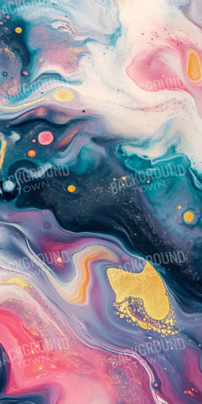 Abstract Art Painting 8’x16’ UltraCloth (96 x 192 inch) Backdrop