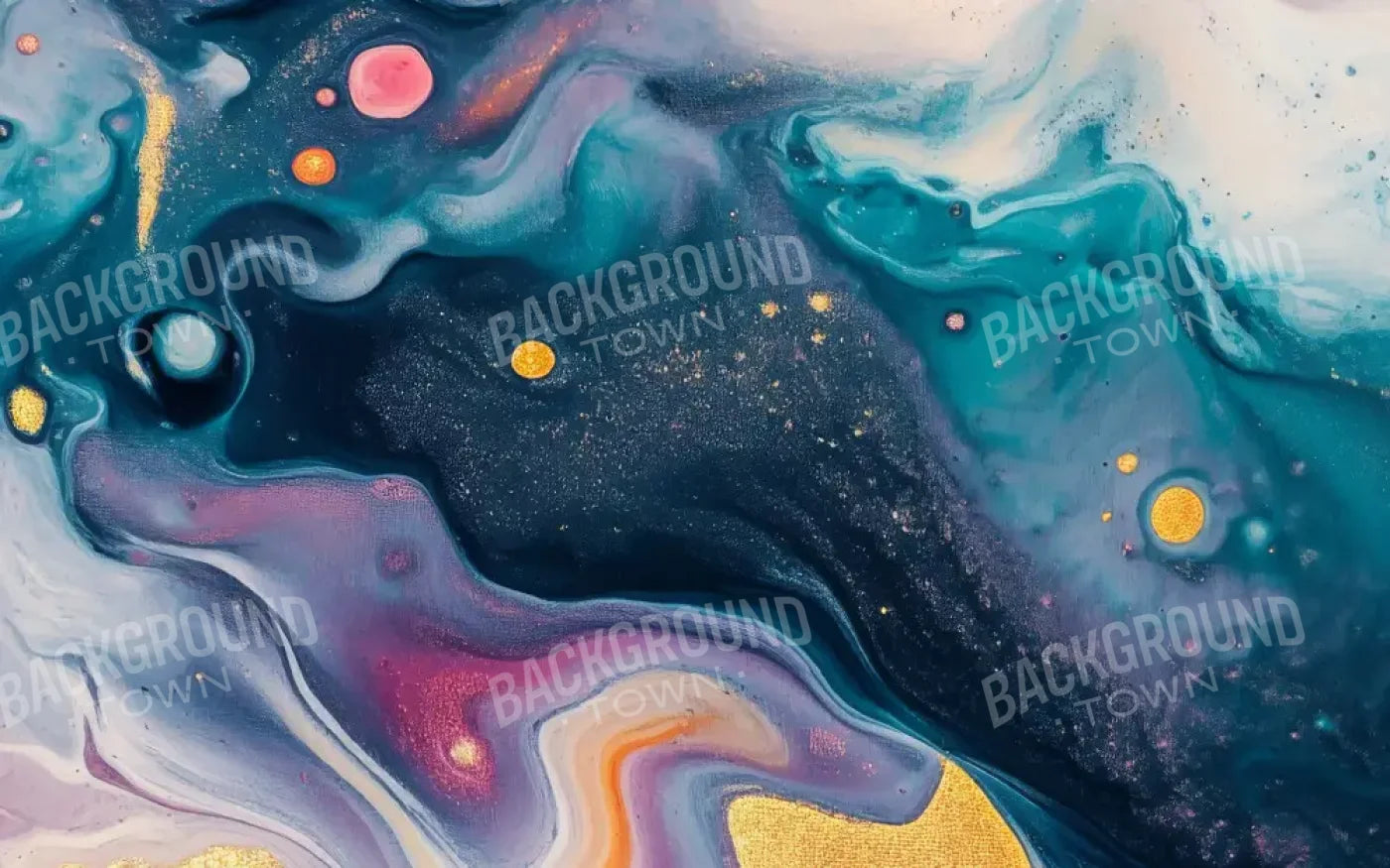 Abstract Art Painting 8’x5’ UltraCloth (96 x 60 inch) Backdrop