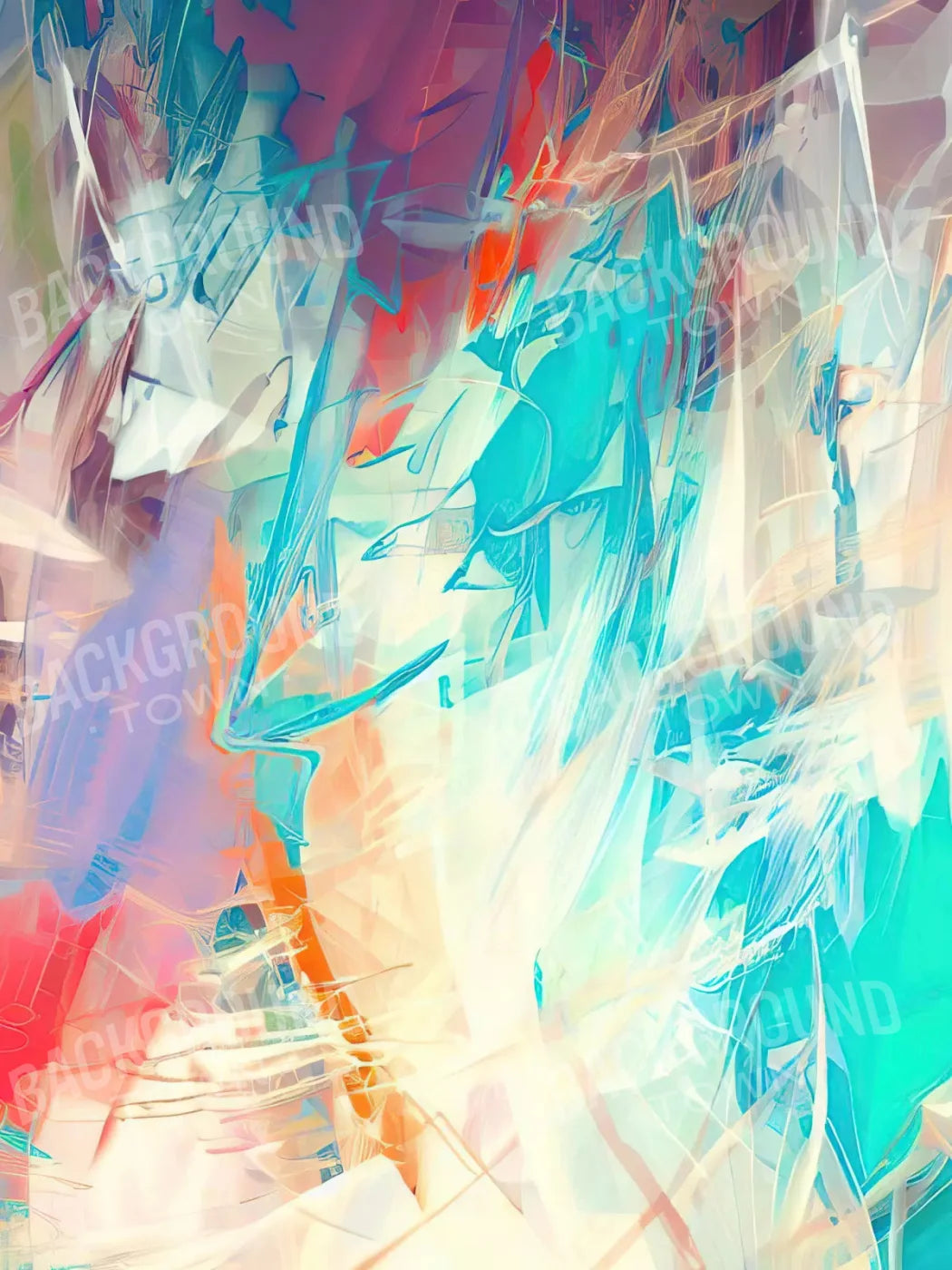 Abstract 2 5X7 Ultracloth ( 60 X 84 Inch ) Backdrop