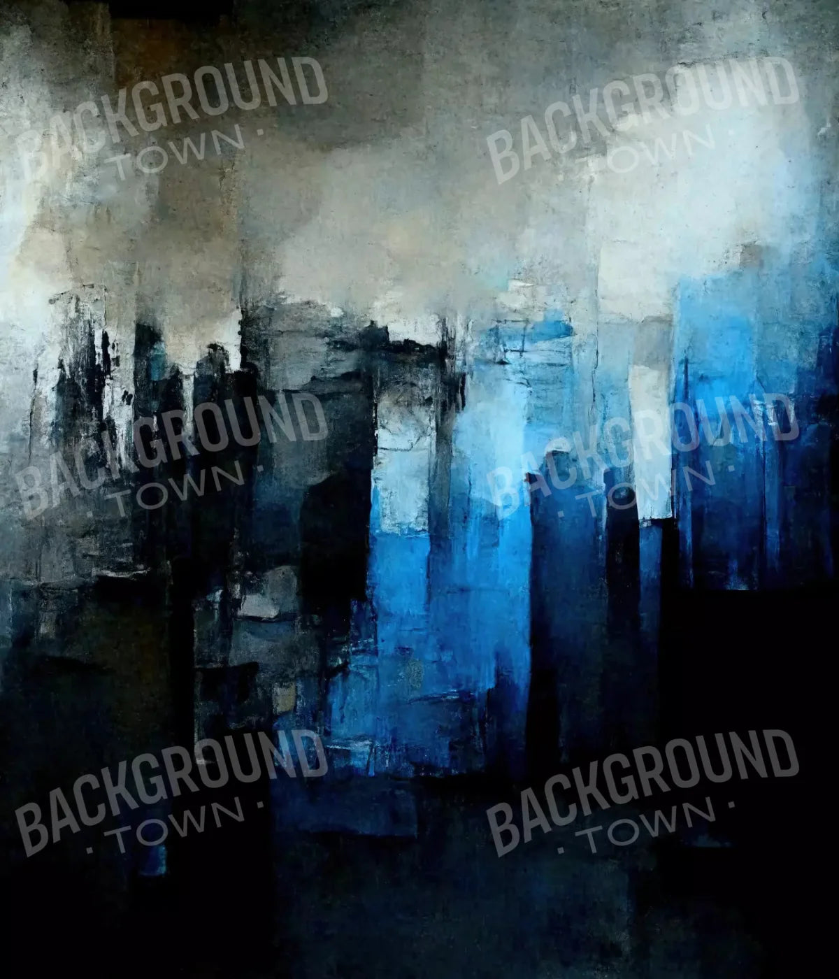 Abstract In Blue 10X12 Ultracloth ( 120 X 144 Inch ) Backdrop