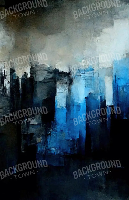 Abstract In Blue 8X12 Ultracloth ( 96 X 144 Inch ) Backdrop