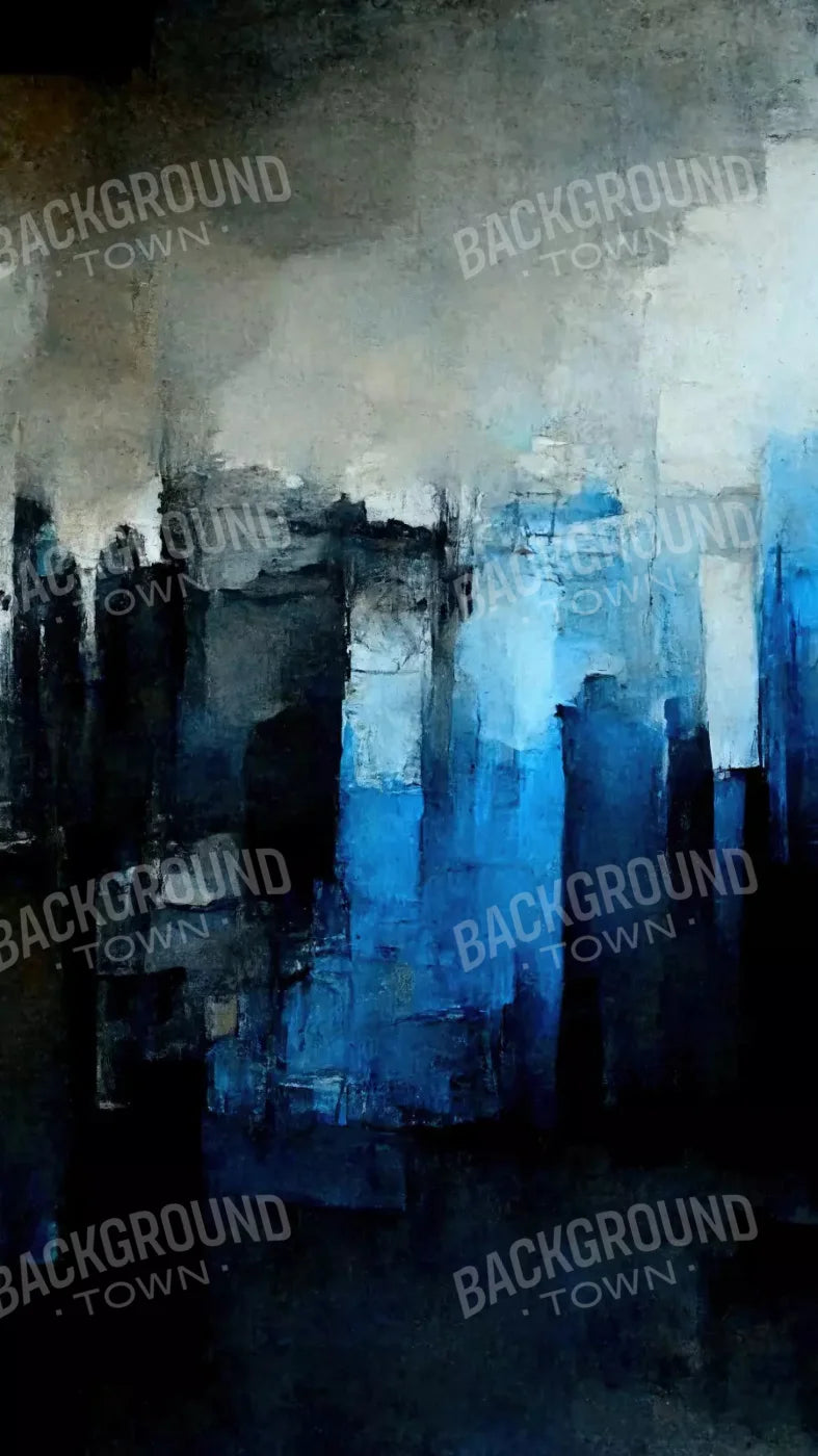 Abstract In Blue 8X14 Ultracloth ( 96 X 168 Inch ) Backdrop