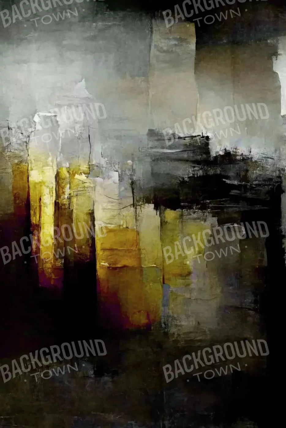 Abstract In Gold 5X8 Ultracloth ( 60 X 96 Inch ) Backdrop