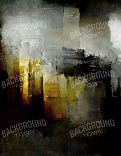 Abstract In Gold 6X8 Fleece ( 72 X 96 Inch ) Backdrop