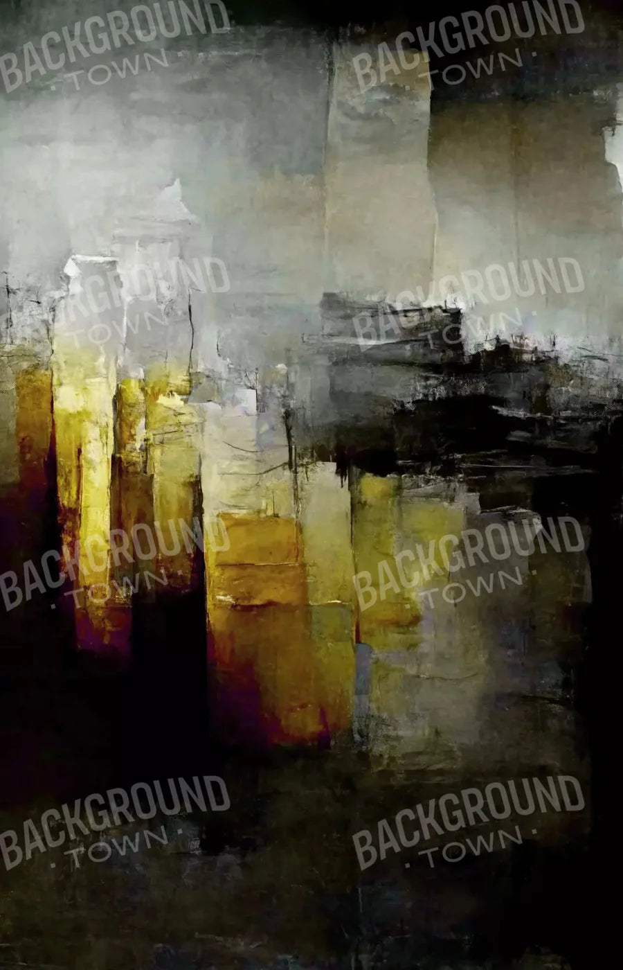 Abstract In Gold 8X12 Ultracloth ( 96 X 144 Inch ) Backdrop
