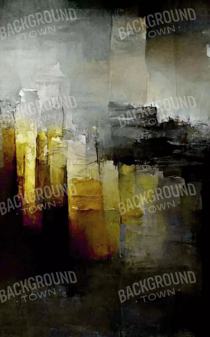 Abstract In Gold 9X14 Ultracloth ( 108 X 168 Inch ) Backdrop