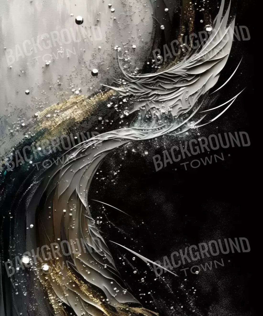 Black Textured Backdrop for Photography